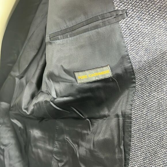 Pure Cashmere brand 100% cashmere 2 button sports jacket - Picture 7 of 8